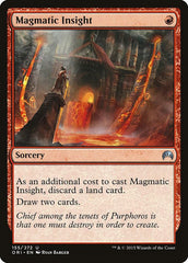 MTG Single Card - Magmatic Insight [U 0155]