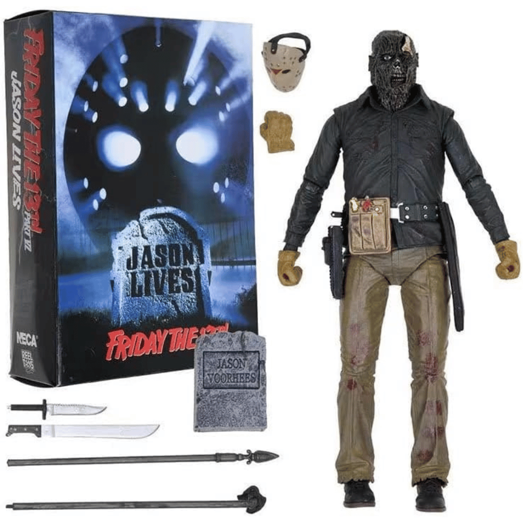 NECA Friday The 13th Ultimate Parte 6 Jason Lives Action Figure Escala 7"