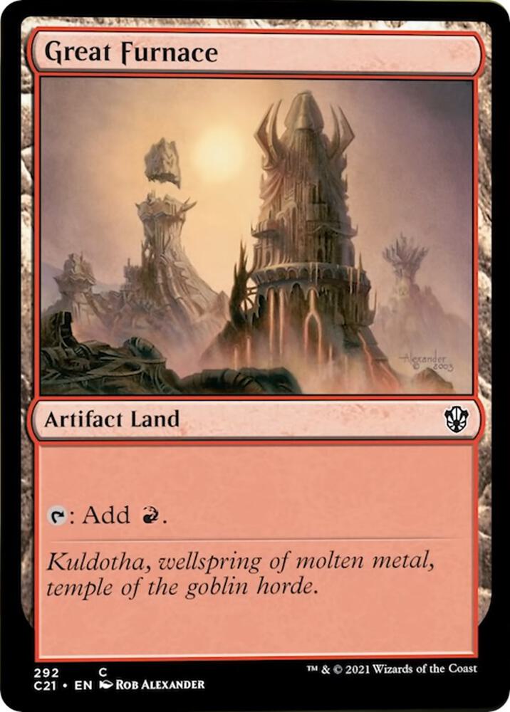 MTG Single Card - Great Furnace [C 0292]