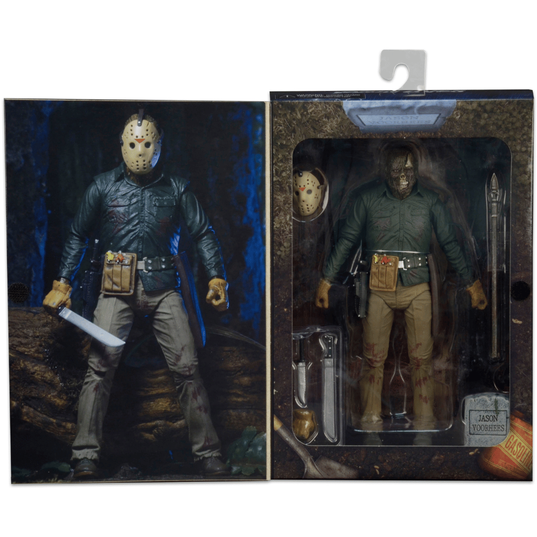 NECA Friday The 13th Ultimate Parte 6 Jason Lives Action Figure Escala 7"