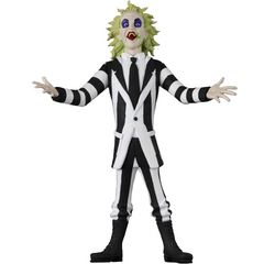 NECA Toony Terrors Beetlejuice Figura de ação em escala de 6"