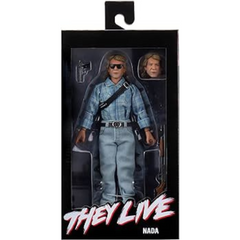 NECA They Live John Nada - Boneco de ação vestido de 8"