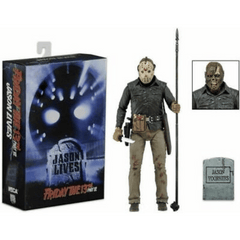 NECA Friday The 13th Ultimate Parte 6 Jason Lives Action Figure Escala 7"