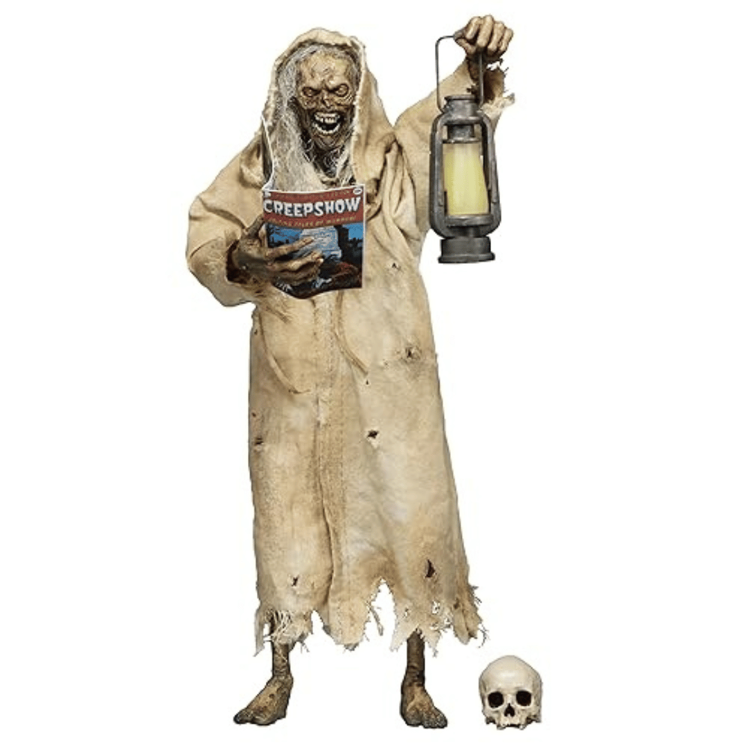 NECA Creepshow Figura articulada de 7 polegadas licenciada oficialmente com manto de tecido