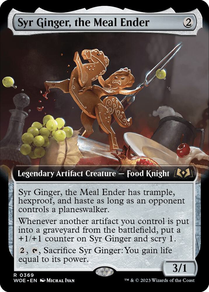 MTG Single Card - Syr Ginger, the Meal Ender (Extended Art) [R 0369]