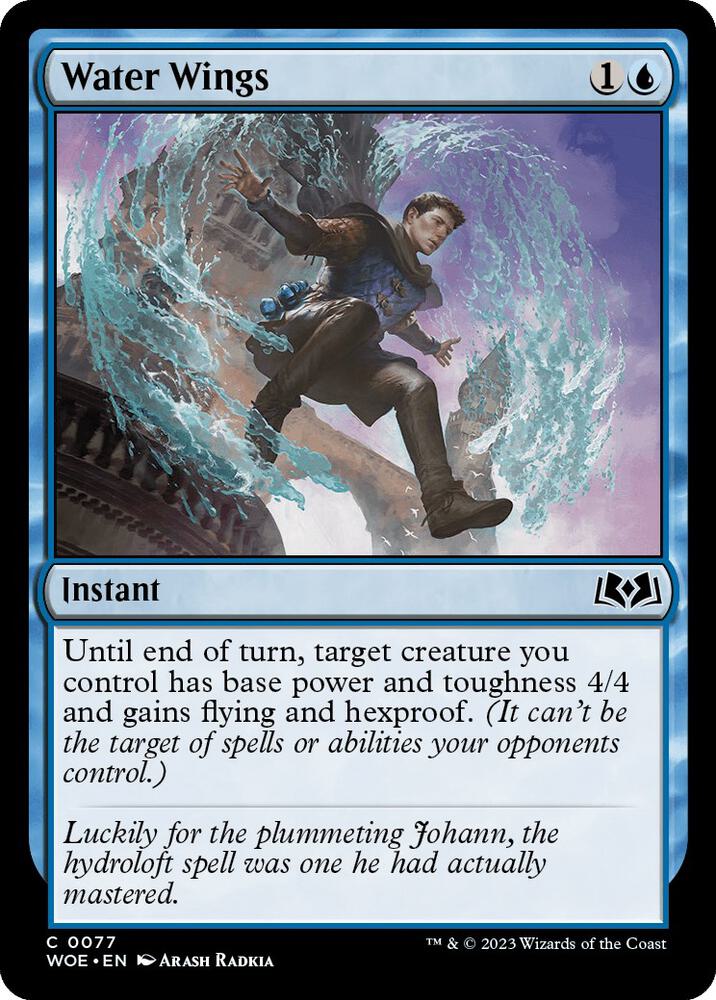 MTG Single Card - Water Wings [C 0077]