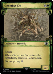 MTG Single Card - Generous Ent (Showcase Scrolls) [C 0620]