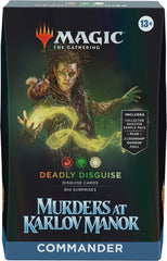 MTG Murders at Karlov Manor Commander Deck - Deadly Disguise