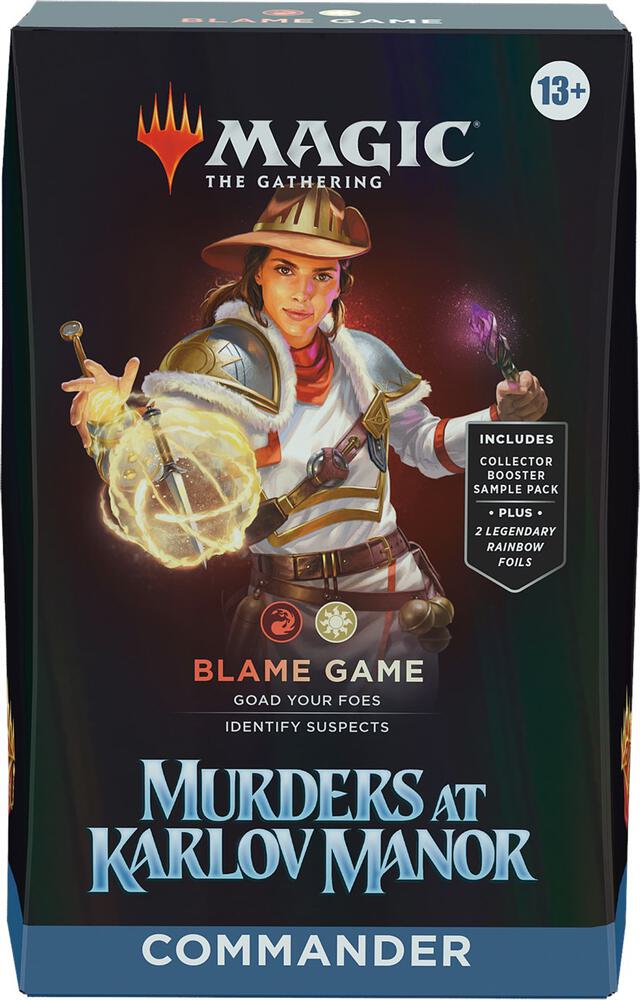 MTG Murders at Karlov Manor Commander Deck - Blame Game