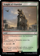 MTG Single Card - Templo do Abandono [R 0302]