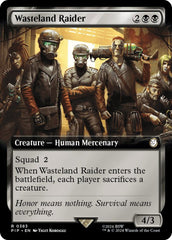 MTG Single Card - Wasteland Raider (Extended Art) [R 0383]