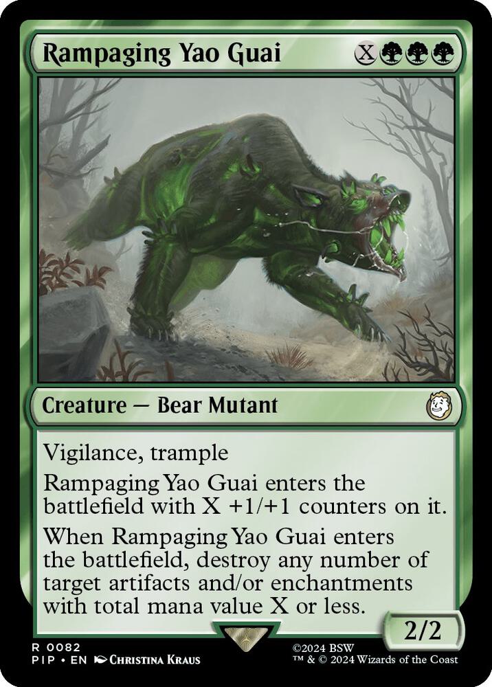 MTG Single Card - Rampaging Yao Guai [R 0082]