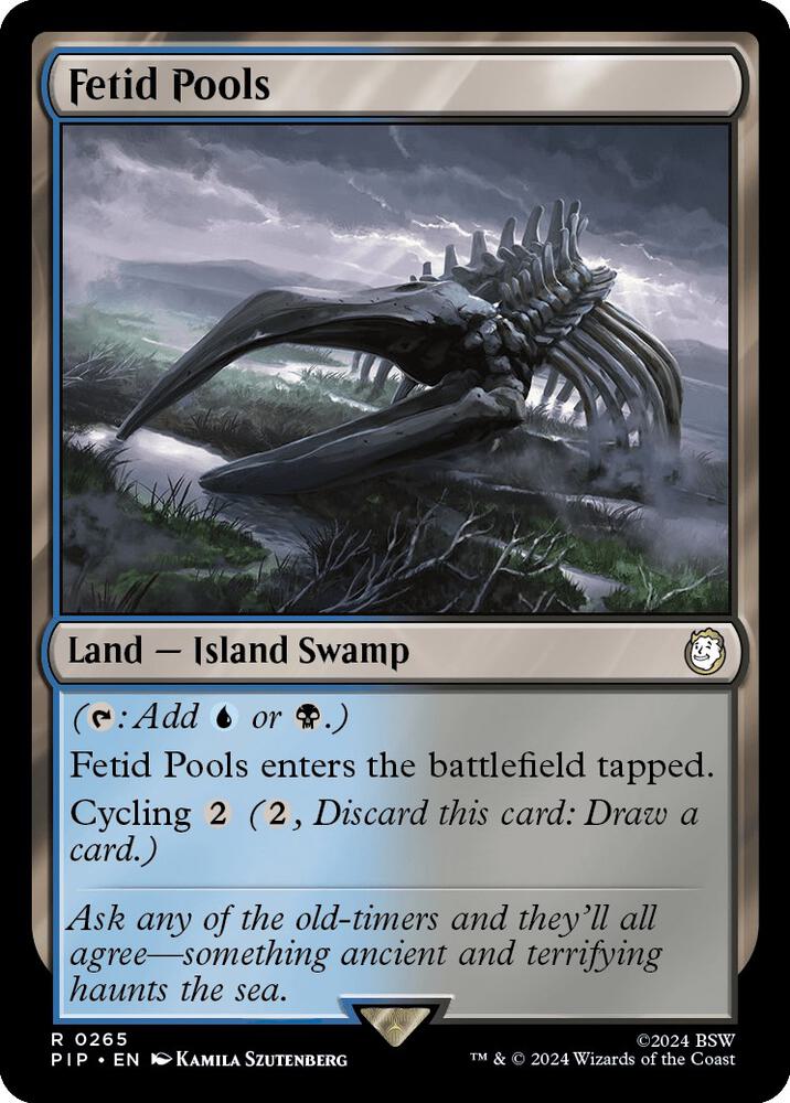 MTG Single Card - Fetid Pools [R 0265]