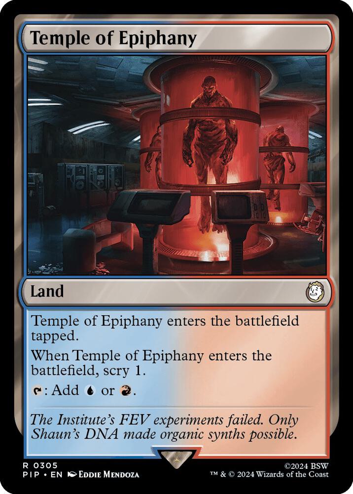 MTG Single Card - Temple of Epiphany [R 0305]