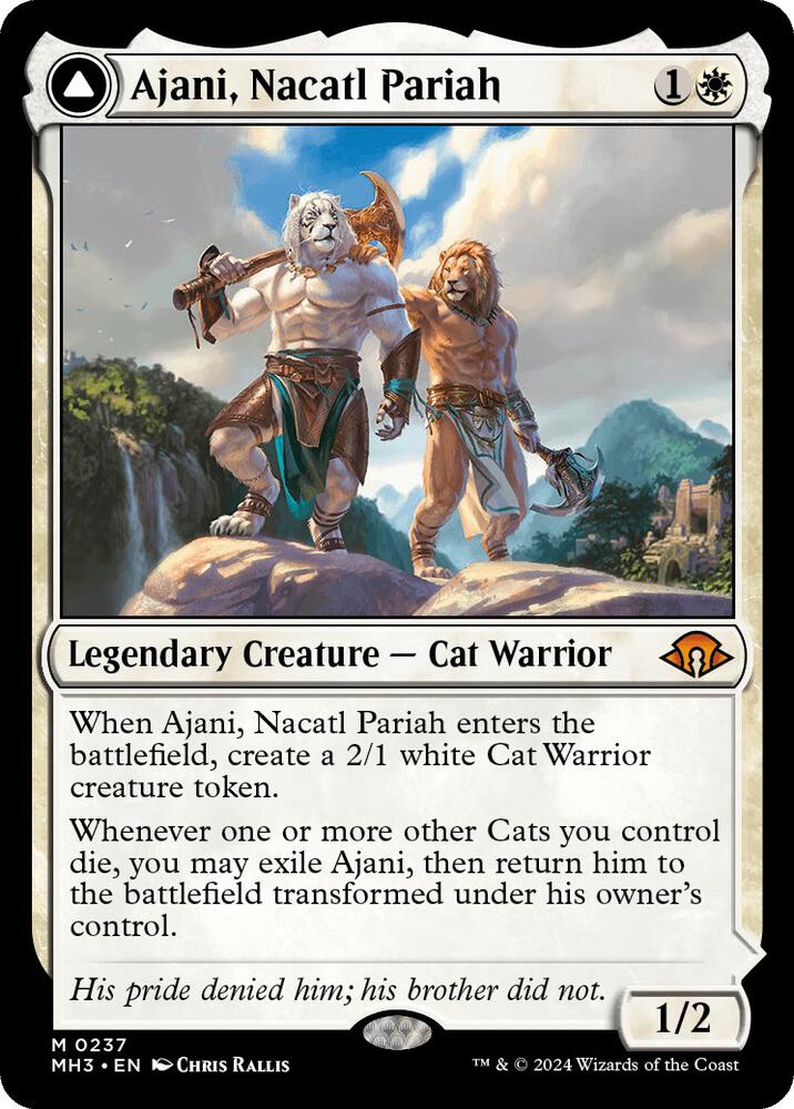 MTG Single Card - Ajani, Nacatl Pariah [M 0237]