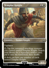 MTG Single Card - Templar Knight (Foil Etched) [U 0183]