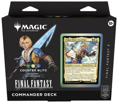 [PRE-ORDER] MTG Universes Beyond: Final Fantasy Commander Deck - X Counter Blitz