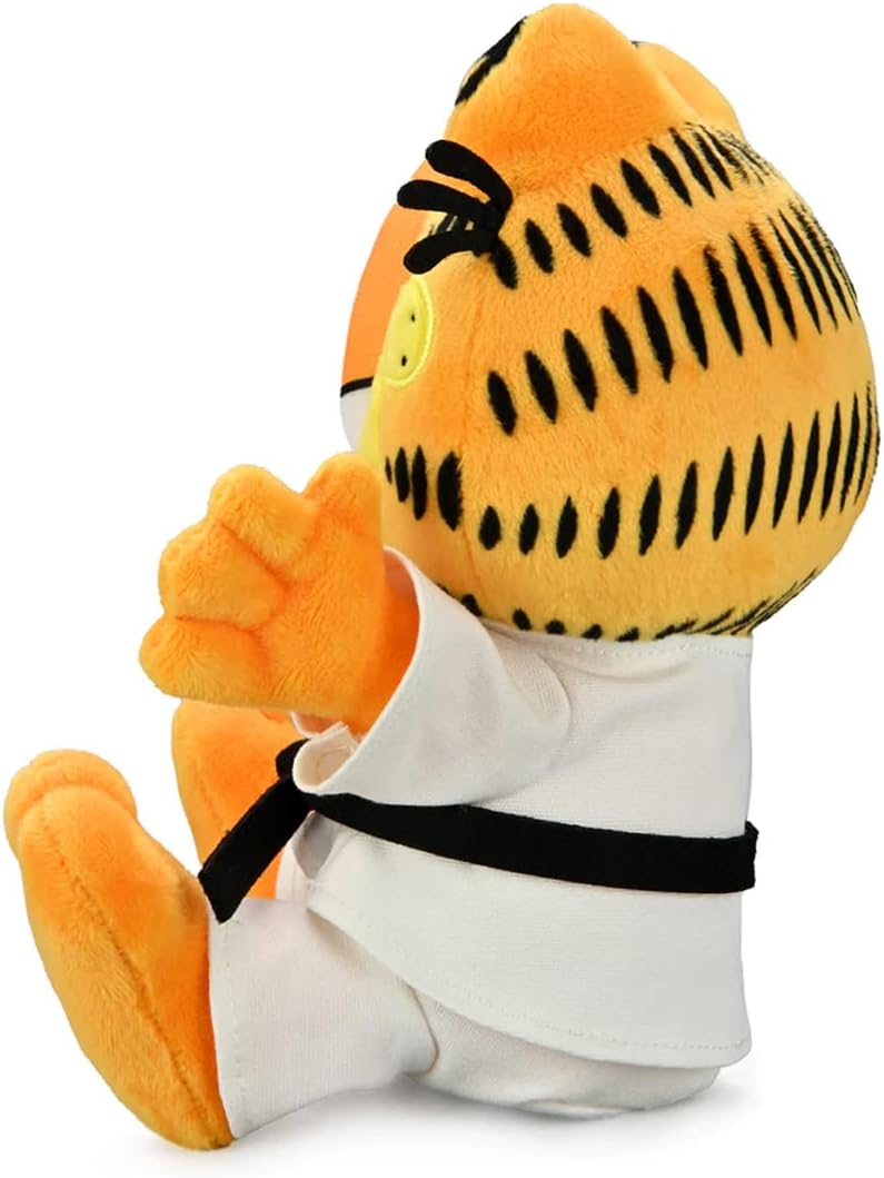 Kidrobot Karate Garfield Karate GI Médio Pelúcia 