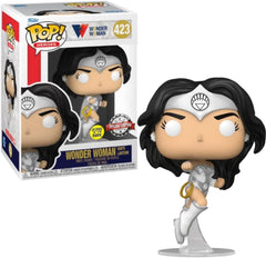 Funko POP! Mulher-Maravilha 80º Aniversário Lanterna Branca Glow-in-The-Dark #423 