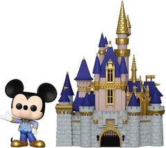 Funko POP! Town: Walt Disney World 50º - Castelo da Cinderela com Mickey Mouse #26 