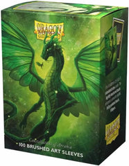 DRAGON SHIELD 100CT BOX BRUSHED ART RAYALDA