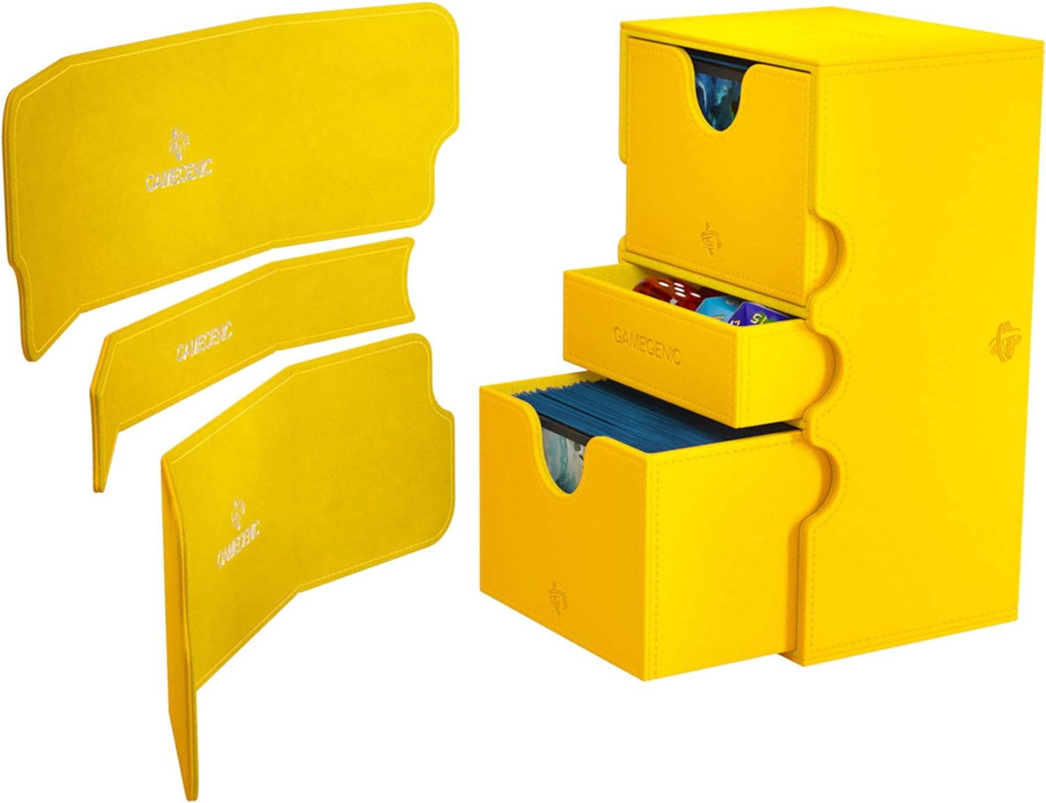 Stronghold 200+ XL Convertible Deck Box | Yellow Color