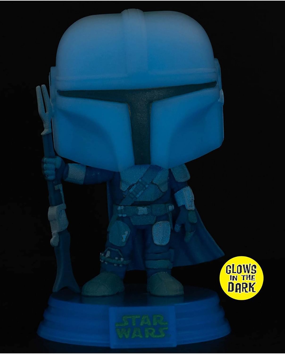 Funko POP! Star Wars: Mandalorian Hologram Glow in the Dark Exclusive #345