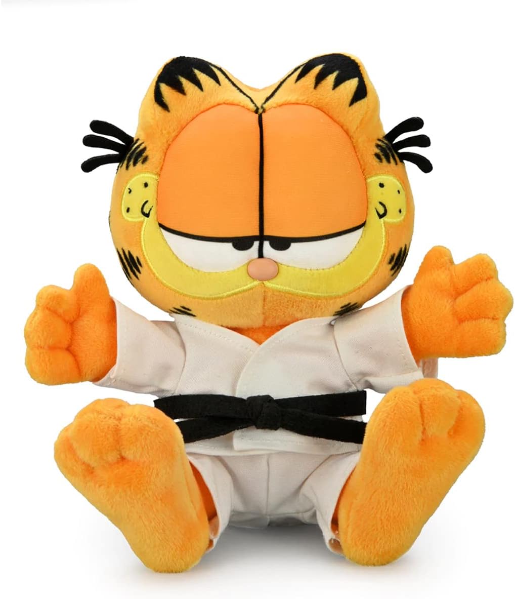 Kidrobot Karate Garfield Karate GI Médio Pelúcia 