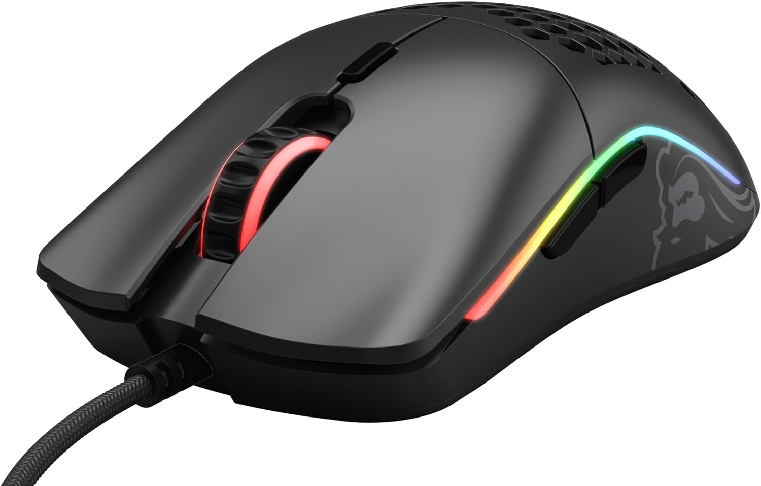 Glorious Model O Wired Gaming Mouse 67g Superlight Honeycomb Design - Matte Black