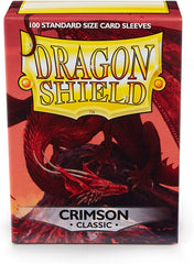 DRAGON SHIELD 100CT BOX CLASSIC CRIMSON