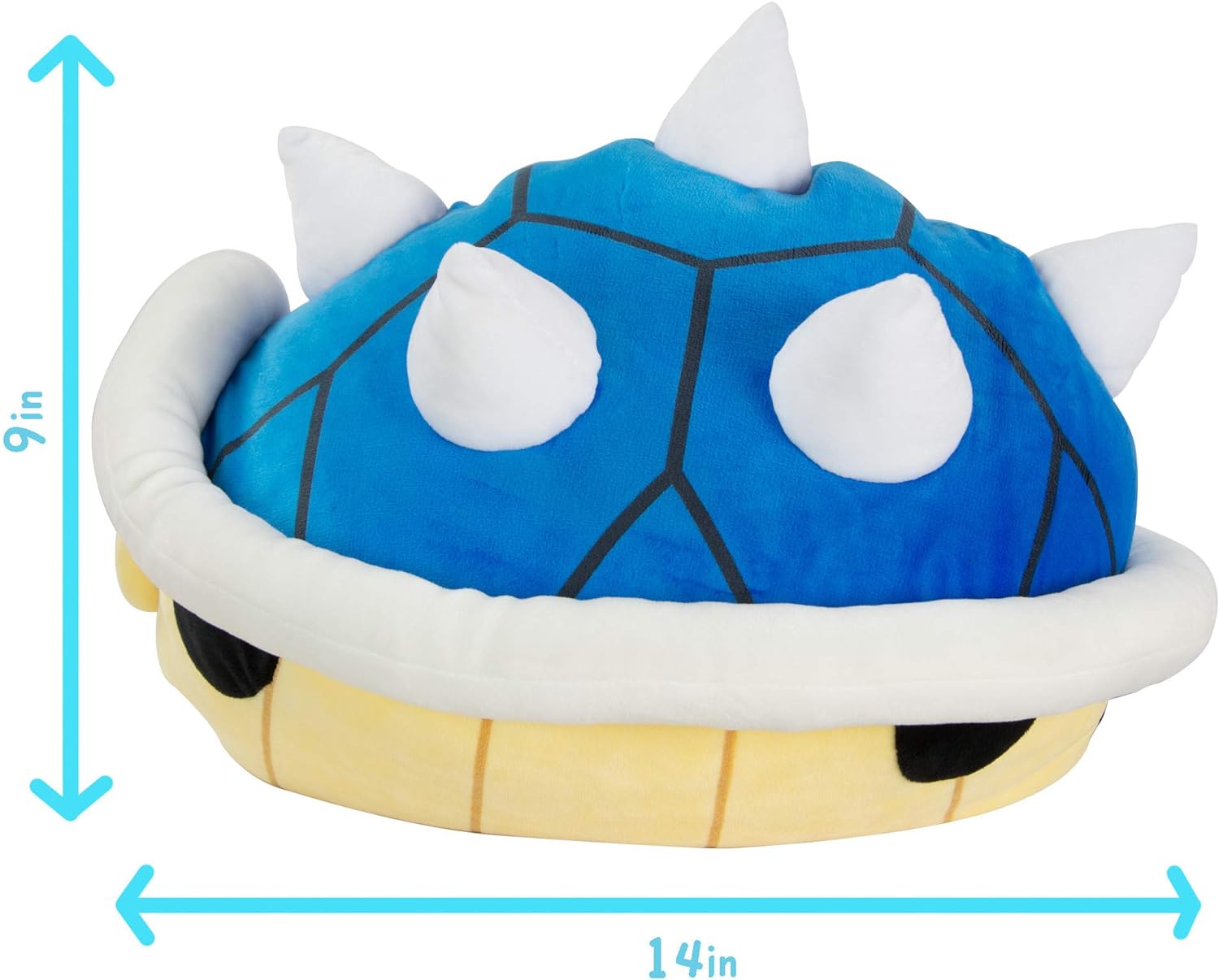 Club Mocchi-Mocchi - Nintendo Mario Kart Plush - Spiny Shell Plushie - Blue Shell 