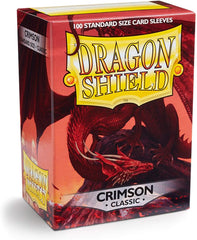 DRAGON SHIELD 100CT BOX CLASSIC CRIMSON