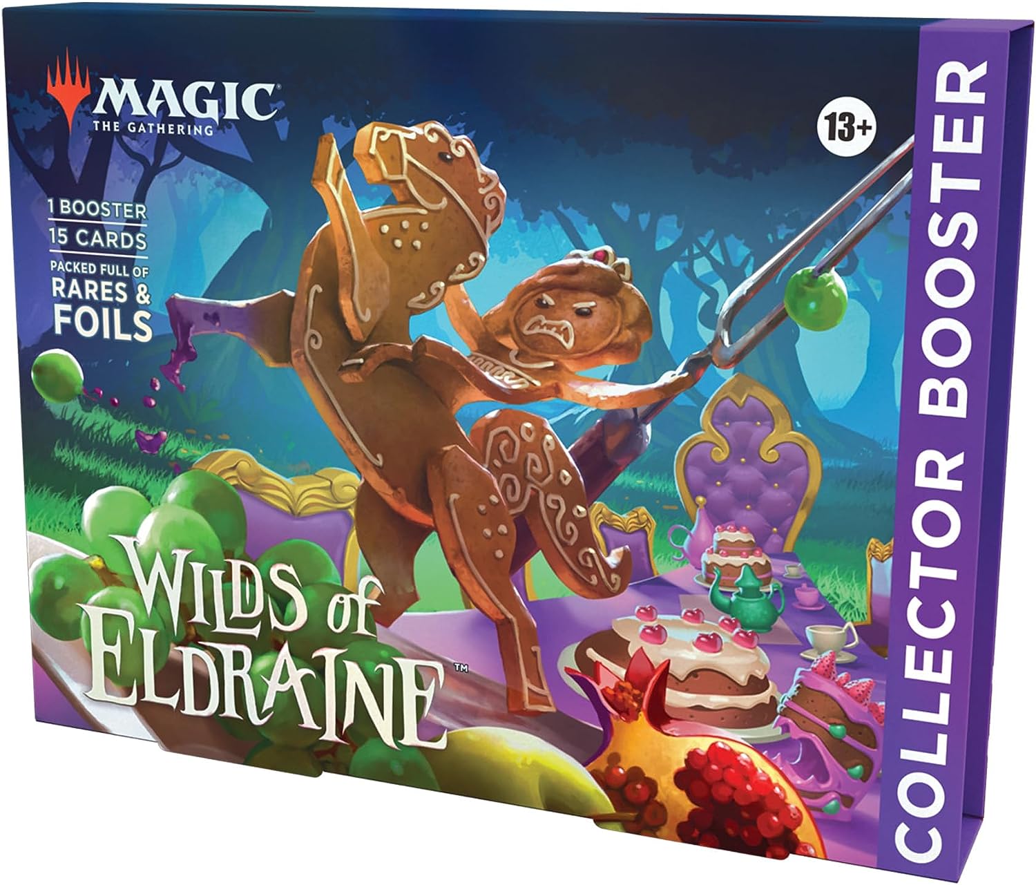 Caixa de reforço de colecionador MTG Wilds of Eldraine 