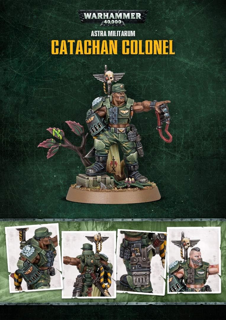 Warhammer 40k - Astra Militarum: Catachan Colonel Store Anniversary Model