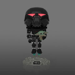 Funko POP! Star Wars - Dark Trooper with Grogu #488