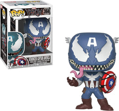 Funko POP! Marvel: Venom: Capitão América Venomizado #364