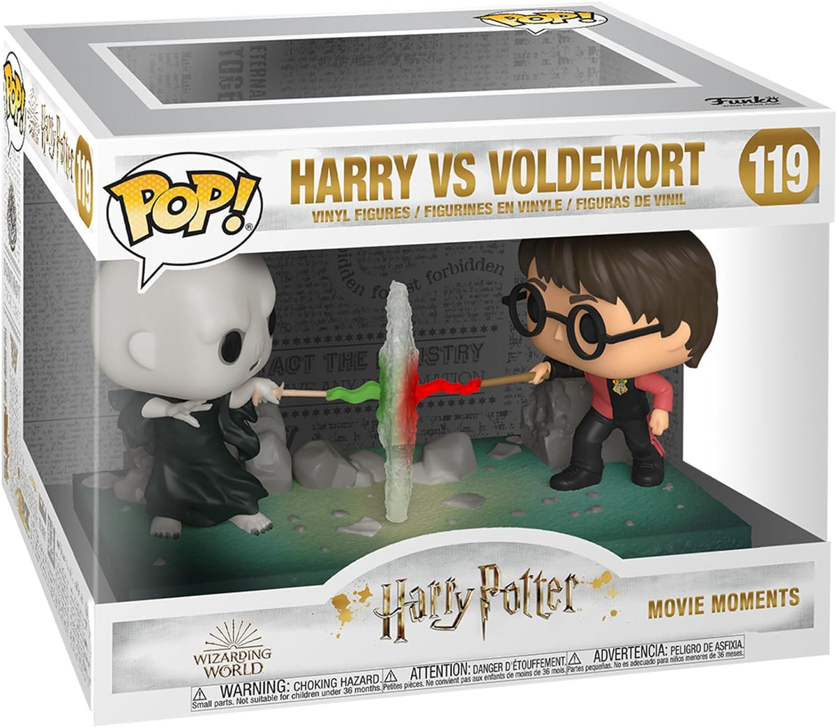 Momento Funko POP!: Harry Potter - Harry VS Voldemort #119 