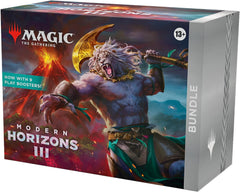 MTG Modern Horizons 3 Bundle - 9 Play Boosters, 30 Land Cards + Exclusive Accessories