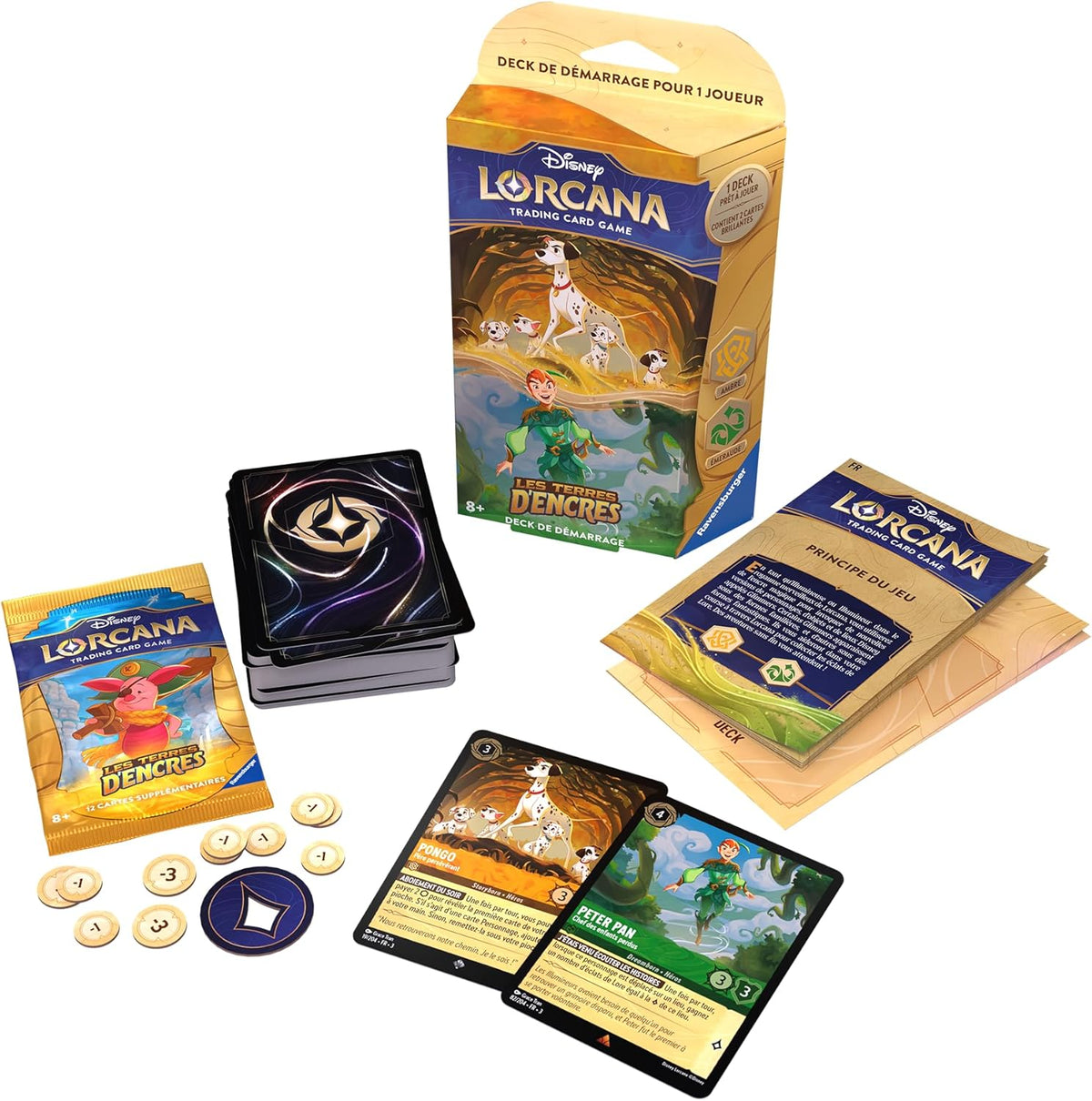 Disney Lorcana: Into the Inklands Starter Deck (Amber & Emerald)