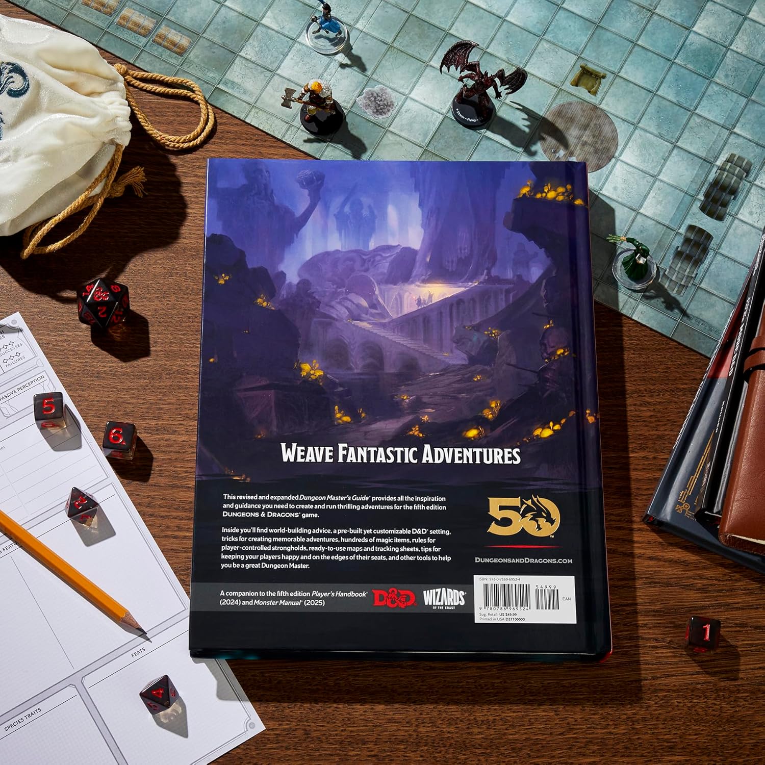 Dungeons & Dragons Rpg: Dungeon Masters Guide Hard Cover (2024)