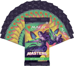 Caixa de reforço de colecionador de MTG Commander Masters 