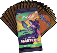 Caixa de reforço de colecionador de MTG Commander Masters 