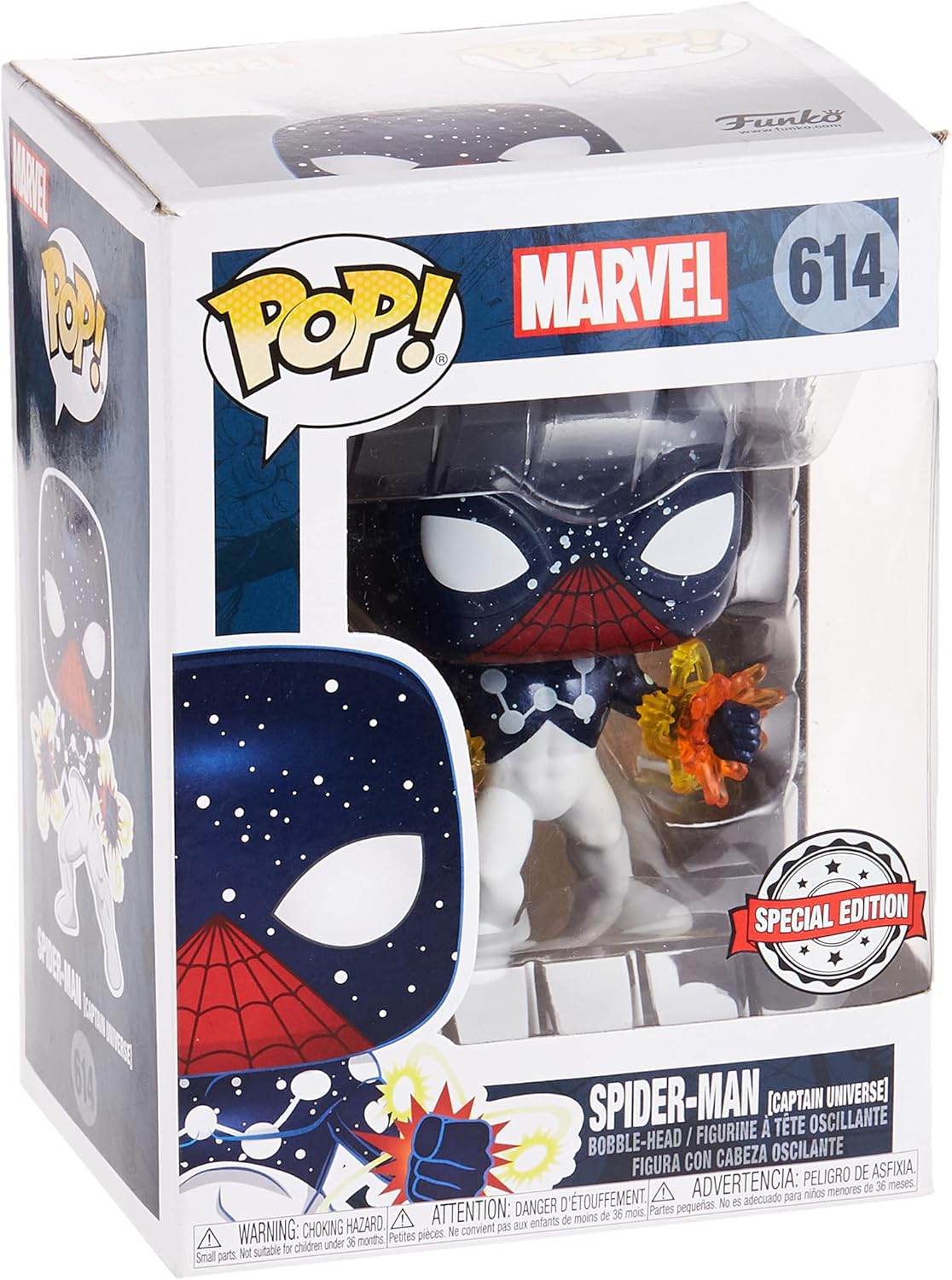 Funko Pop! Marvel - Spider-man (Captain Universe) #614