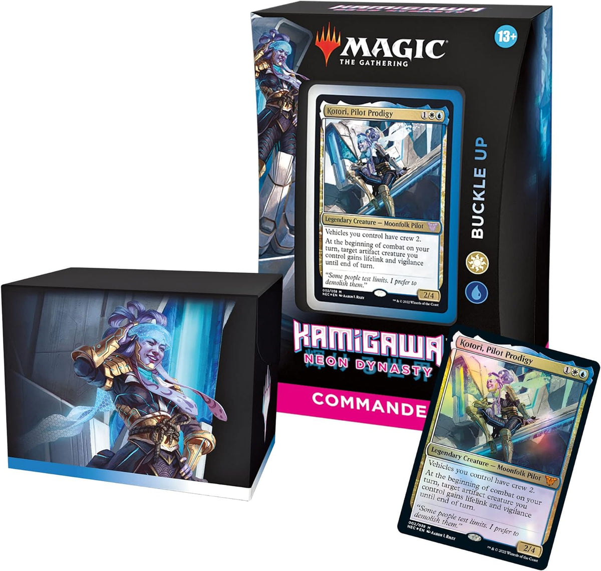 MTG Kamigawa: Neon Dynasty Commander Deck - Buckle Up (White-Blue)