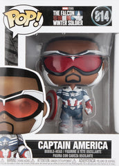 Funko POP! Marvel: Falcão e o Soldado Invernal - Capitão América (Sam Wilson) #814 