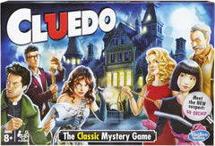 Hasbro Gaming Cluedo O clássico jogo de tabuleiro misterioso 