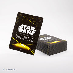 Star Wars: Unlimited - Art Sleeves Card Back Yellow