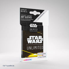 Star Wars: Unlimited - Art Sleeves Card Back Yellow