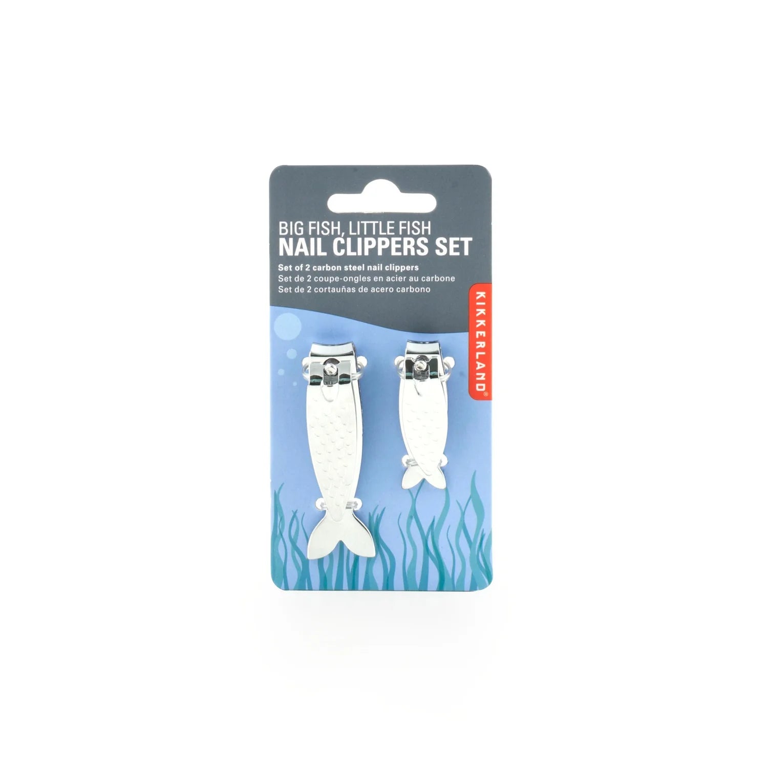 Kikkerland Fish Nail Clippers S/2