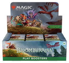 MTG Bloomburrow Exibição de reforço de jogo